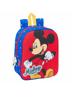 Cartable Mickey Mouse Clubhouse Good day Bleu 22 x 27 x 10 cm 2