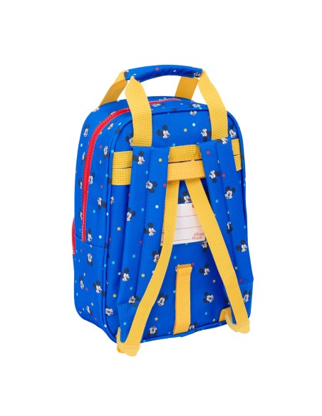 Cartable Mickey Mouse Clubhouse Good day Bleu 20 x 28 x 8 cm