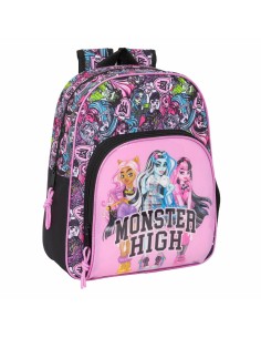 Cartable Monster High Drama Multicouleur 28 x 34 x 10 cm