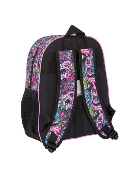Cartable Monster High Drama Multicouleur 28 x 34 x 10 cm