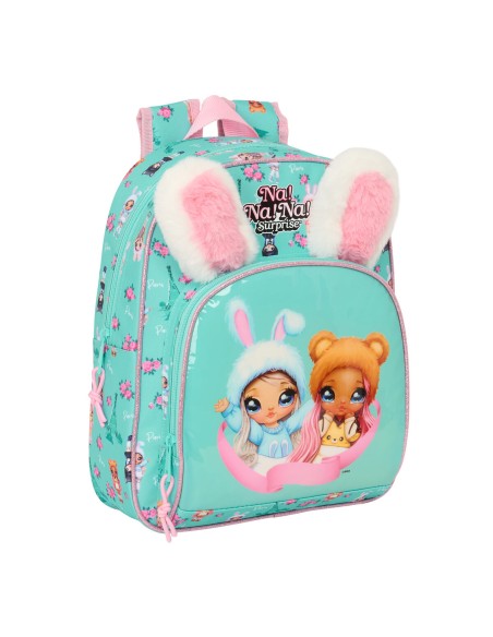 Cartable Na!Na!Na! Surprise Bunny Rose Turquoise 28 x 34 x 10 cm
