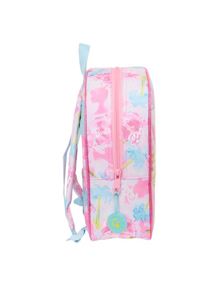 Cartable Barbie Painterly Rose Bleu ciel 22 x 27 x 10 cm