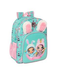 Cartable Na!Na!Na! Surprise Bunny Rose Turquoise 32 x 38 x 12 cm