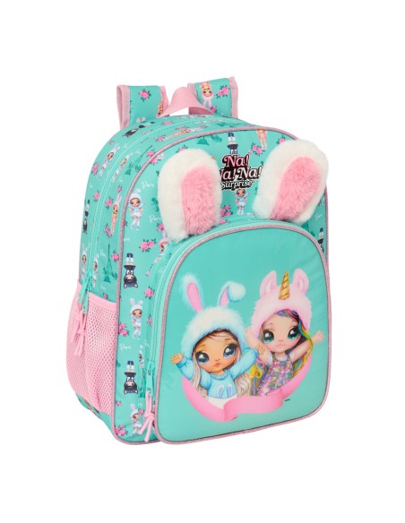 Cartable Na!Na!Na! Surprise Bunny Rose Turquoise 32 x 38 x 12 cm