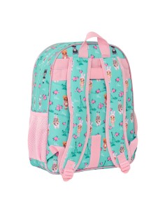 Cartable Na!Na!Na! Surprise Bunny Rose Turquoise 32 x 38 x 12 cm 2