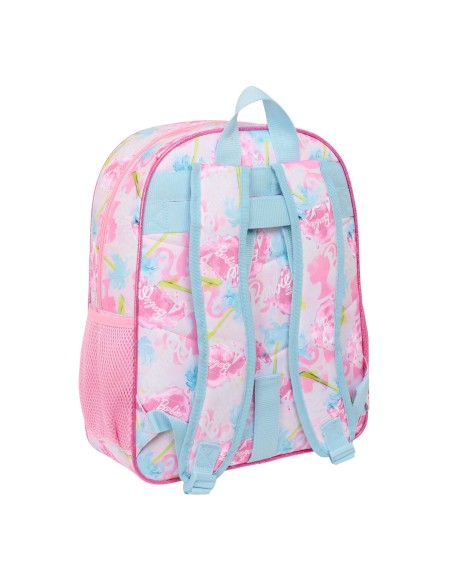 Cartable Barbie Painterly Rose Bleu ciel 32 x 38 x 12 cm