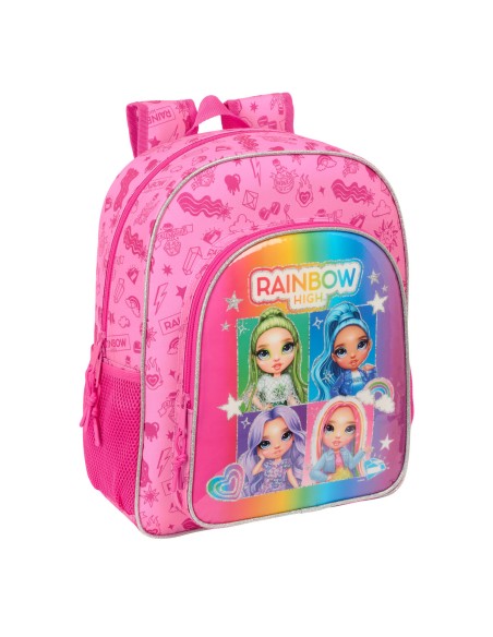 Cartable Rainbow High Shine Multicouleur 32 x 38 x 12 cm
