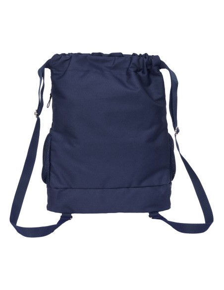 Sac à dos serré par des ficelles Benetton Flag Blue marine 35 x 40 x 1 cm