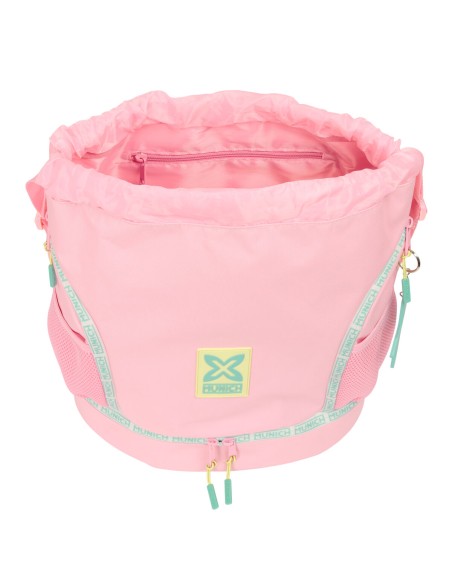 Sac à dos serré par des ficelles Munich Candy Rose 35 x 40 x 1 cm