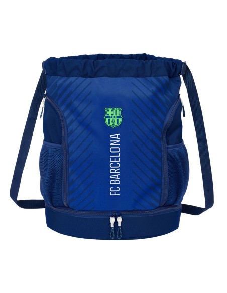 Sac à dos serré par des ficelles F.C. Barcelona Blue marine 35 x 40 x 1 cm