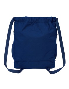 Sac à dos serré par des ficelles F.C. Barcelona Blue marine 35 x 40 x 1 cm 2
