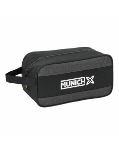 Range-Chaussures de Voyage Munich Topo Noir 29 x 15 x 14 cm