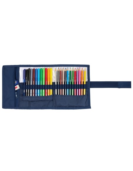 Fourre-tout Benetton Damero Blue marine 7 x 20 x 7 cm 27 Pièces