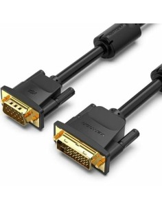 Adaptateur DVI vers VGA Vention EACBG Noir 1,5 m 2