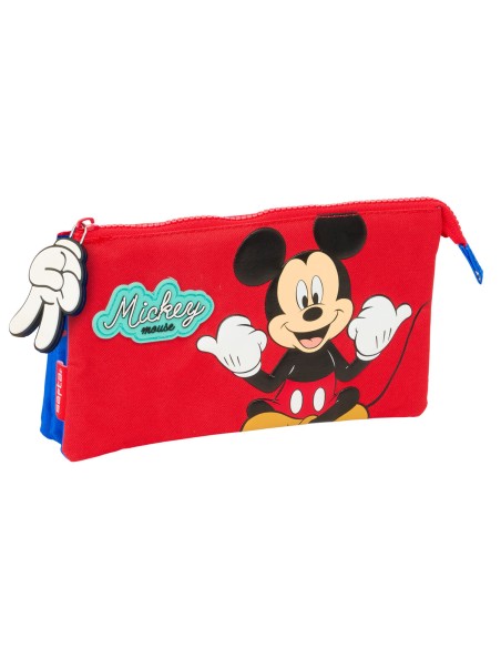 Fourre-tout Mickey Mouse Clubhouse Good day Bleu 22 x 12 x 3 cm
