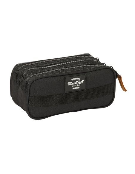 Fourre-tout BlackFit8 Old school Noir Gris 21,5 x 10 x 8 cm