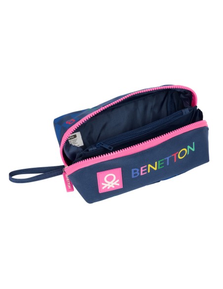Fourre-tout Benetton Damero Blue marine 20 x 8 x 8 cm