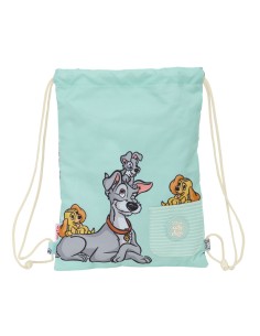 Sac à dos serré par des ficelles Bleu 26 x 34 x 1 cm