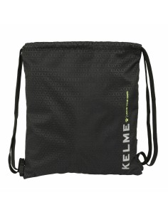 Sac à dos serré par des ficelles Kelme Iron Noir 35 x 40 x 1 cm