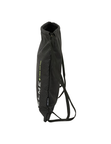 Sac à dos serré par des ficelles Kelme Iron Noir 35 x 40 x 1 cm