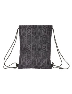 Sac à dos serré par des ficelles The Avengers Vendetta Noir 26 x 34 x 1 cm 2
