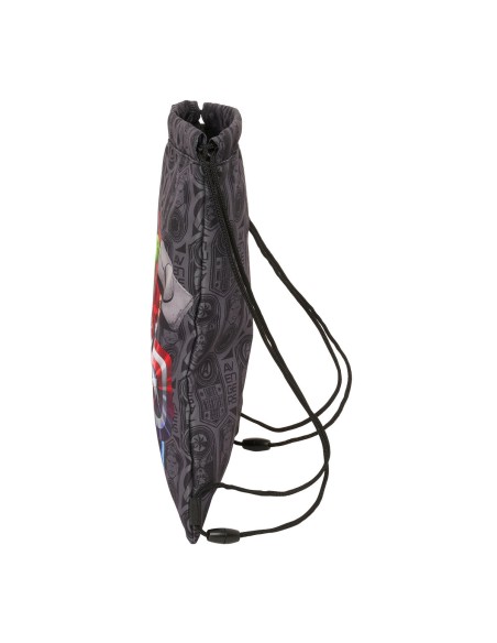 Sac à dos serré par des ficelles The Avengers Vendetta Noir 26 x 34 x 1 cm