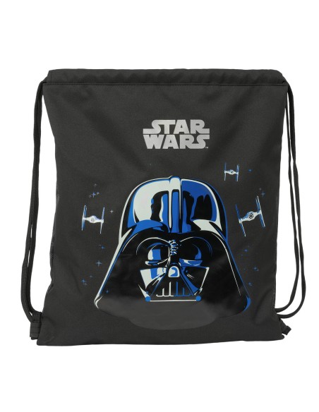 Sac à dos serré par des ficelles Star Wars Rebellion Noir 35 x 40 x 1 cm