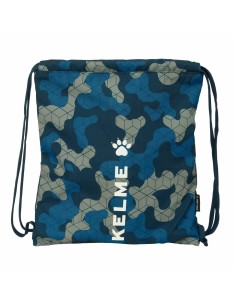 Sac à dos serré par des ficelles Kelme Epic Blue marine 35 x 40 x 1 cm