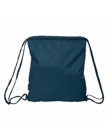 Sac à dos serré par des ficelles Kelme Epic Blue marine 35 x 40 x 1 cm