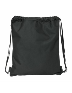 Sac à dos serré par des ficelles Munich Topo Noir 35 x 40 x 1 cm 2