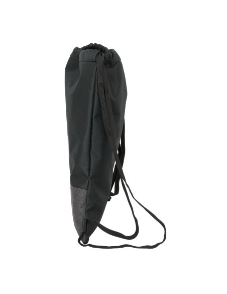 Sac à dos serré par des ficelles Munich Topo Noir 35 x 40 x 1 cm