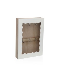 Boîte à bijoux Versa Blanc Bois