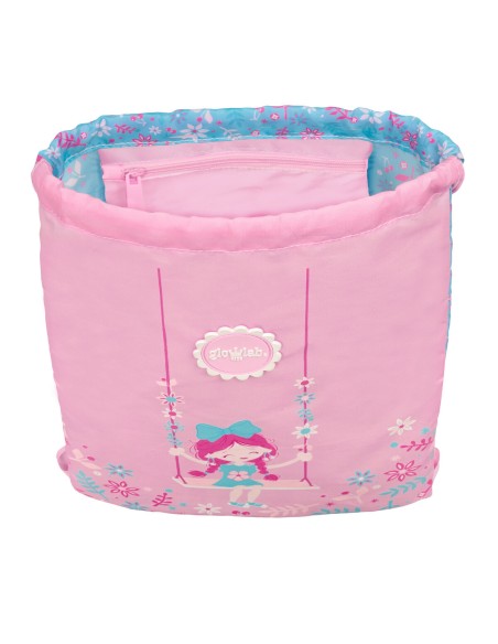 Sac à dos serré par des ficelles Glow Lab Swing Multicouleur 26 x 34 x 1 cm