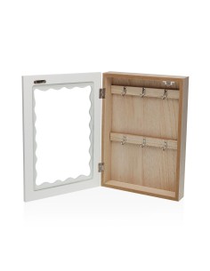 Boîte à bijoux Versa Blanc Bois 2
