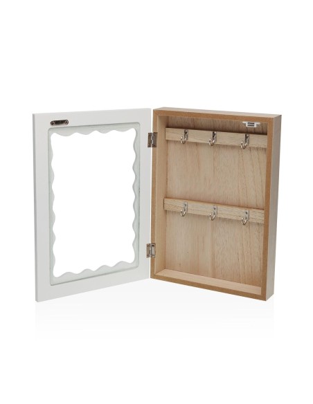 Boîte à bijoux Versa Blanc Bois