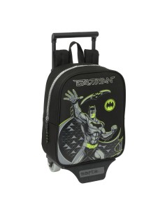 Cartable à roulettes Batman Game over Noir 22 x 27 x 10 cm
