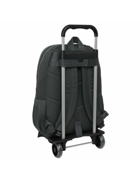 Cartable à roulettes Real Madrid C.F. Gris 32 x 44 x 16 cm
