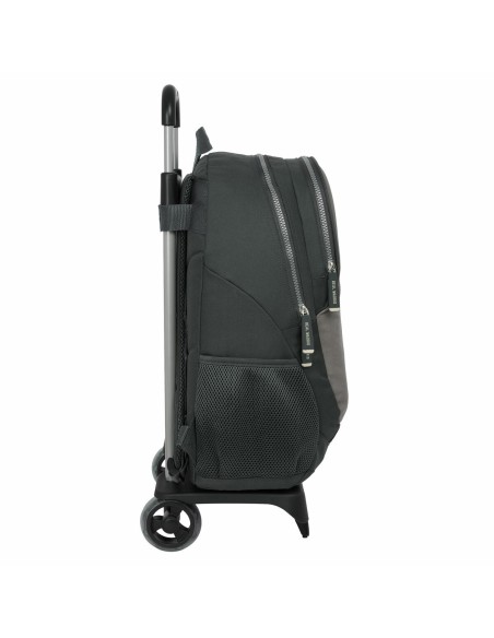 Cartable à roulettes Real Madrid C.F. Gris 32 x 44 x 16 cm