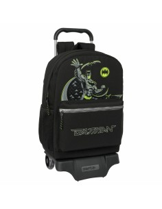 Cartable à roulettes Batman Game over Noir 30 x 43 x 14 cm