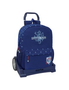 Cartable à roulettes Harry Potter Captain Blue marine 32 x 43 x 14 cm