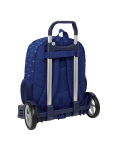 Cartable à roulettes Harry Potter Captain Blue marine 32 x 43 x 14 cm 2