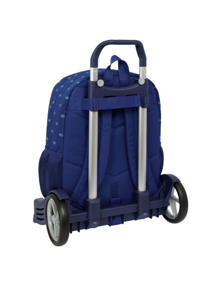 Cartable à roulettes Harry Potter Captain Blue marine 32 x 43 x 14 cm
