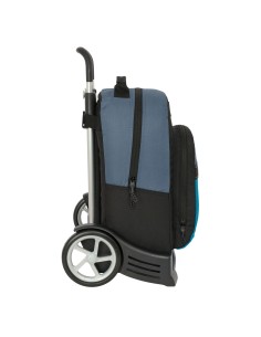 Cartable à roulettes BlackFit8 California Bleu Noir 32 x 42 x 15 cm 2