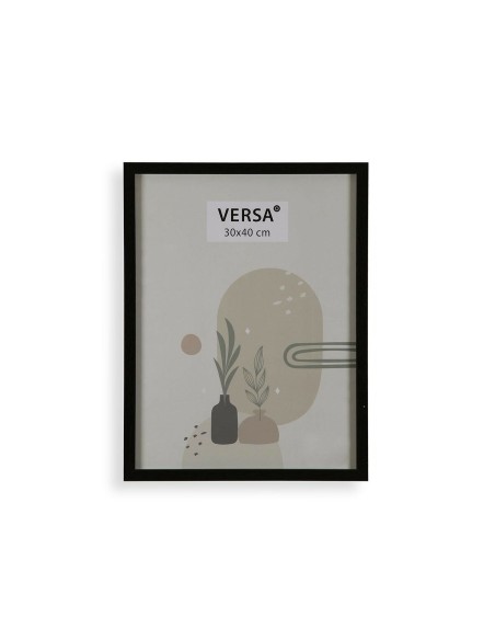 Cadre Photos Versa Noir Bois MDF Vintage