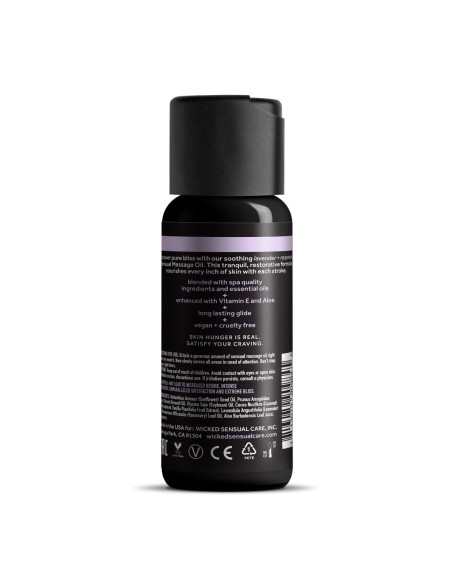 Huile de massage érotique Wicked Sensual Care 120 ml