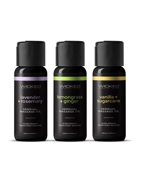 Huile de massage érotique Wicked Sensual Care 120 ml