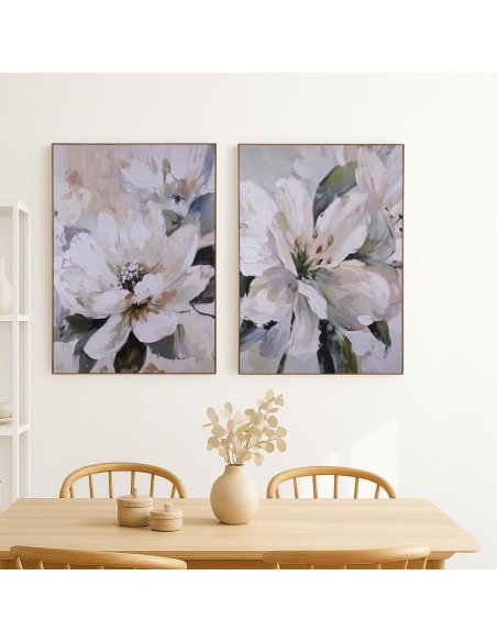 Cadre Versa Fleurs 2,5 x 90 x 60 cm