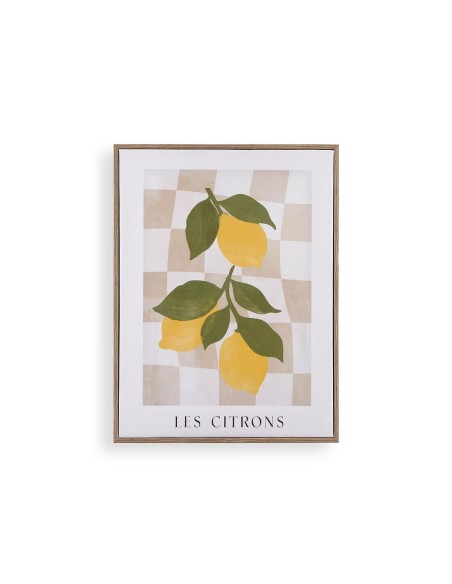 Toile Versa Citron 2,2 X 40 X 30 CM