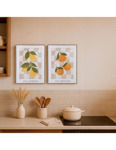 Toile Versa Citron 2,2 X 40 X 30 CM