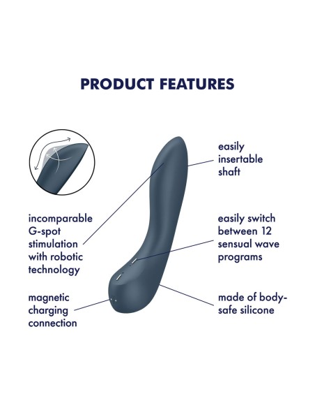 Vibrateur G-Spot Satisfyer Noir